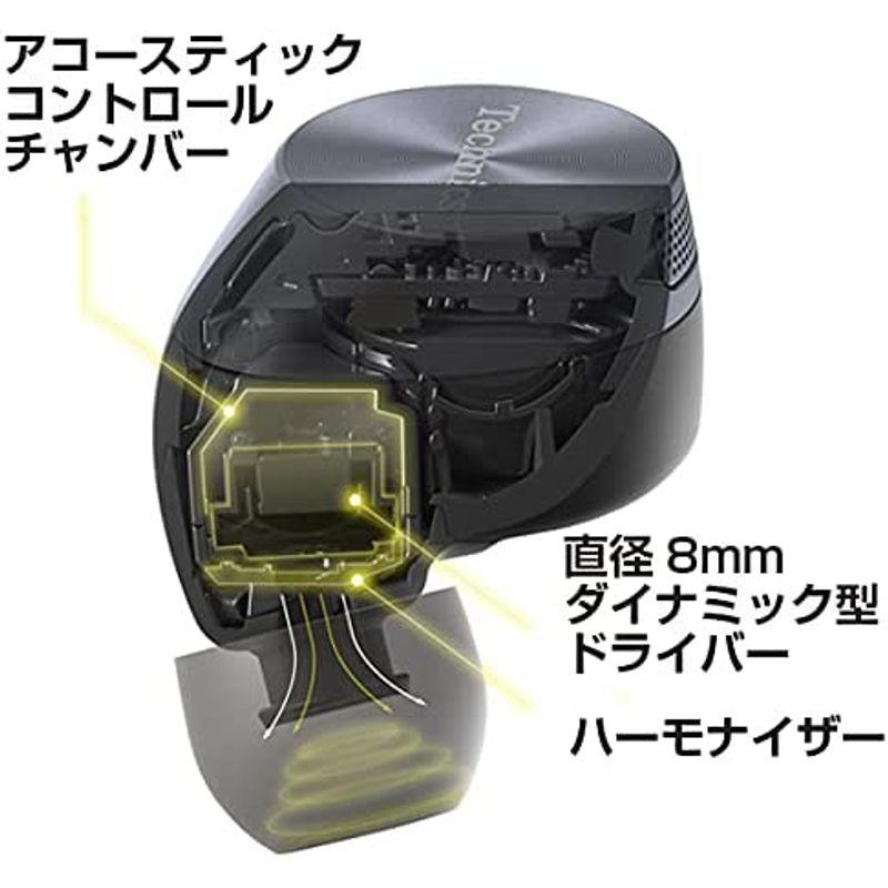 テクニクス カナル型 ノイズキャンセリング 完全ワイヤレスイヤホン Bluetooth マルチポイント対応 LDAC対応 ハイレゾ音質再生 カナル型 ノイズキャンセリング 完全ワイヤレスイヤホン Bluetooth マルチポイント対応 LDAC対応 ハイレゾ音質再生 独自の通話音声処理技術