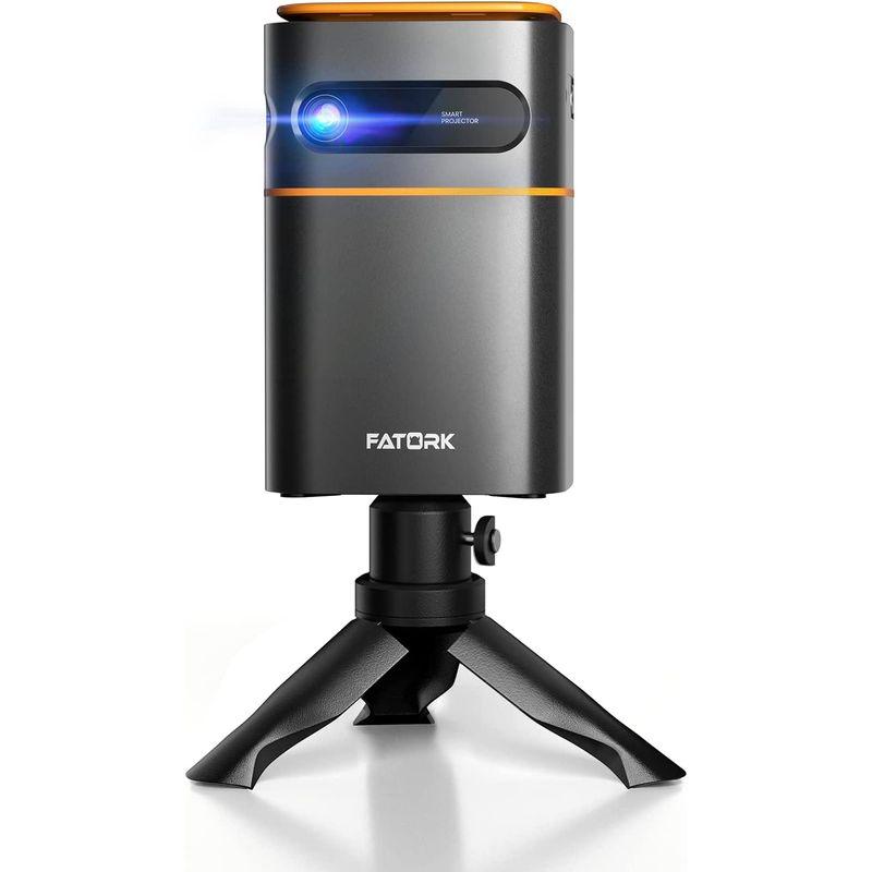 プロジェクター 小型 FATORK 5G モバイルプロジェクター 家庭用