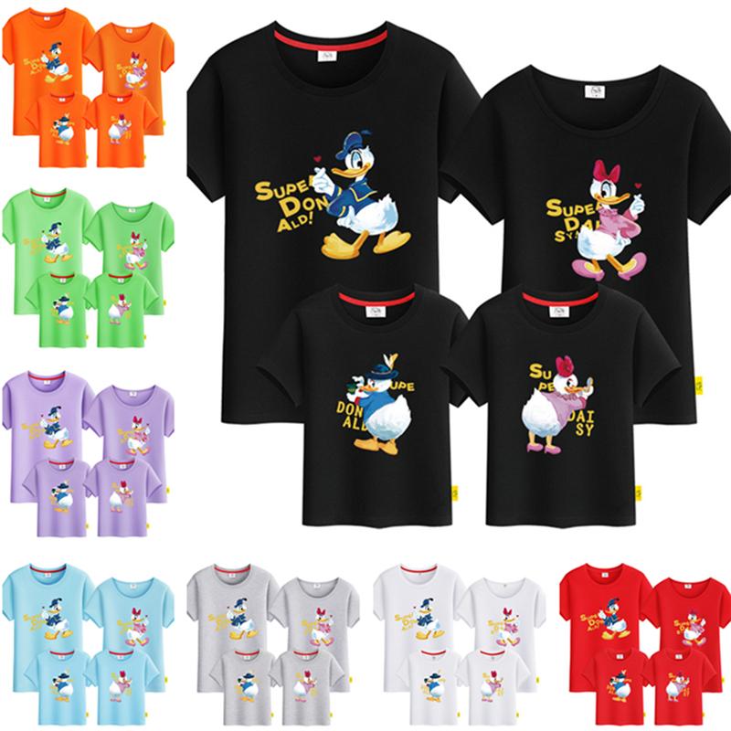 ディズニー ドナルド デイジー 半袖tシャツtシャツトップス カットソー カップル メンズ レディース 親子ペア 男の子 女の子 親子服お揃い Couple540 ララshop 通販 Yahoo ショッピング