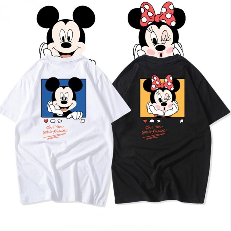 ディズニー ミッキー ミニー 半袖シャツペアｔシャツ Tシャツ トップス カットソーメンズレディース 恋人 お揃い ご夫婦 友達カップル ペアルック 春 夏 Couple724 ララshop 通販 Yahoo ショッピング