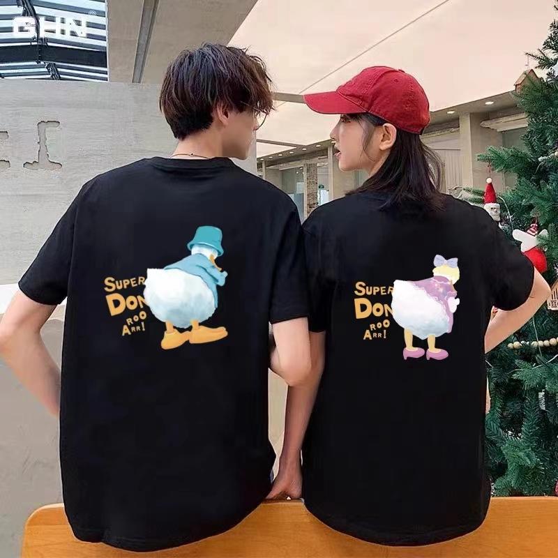 ディズニー ドナルド デイジー 半袖シャツペアｔシャツ Tシャツ トップス カットソーメンズレディース 恋人 お揃い ご夫婦 友達カップル ペアルック 春夏 Couple727 ララshop 通販 Yahoo ショッピング