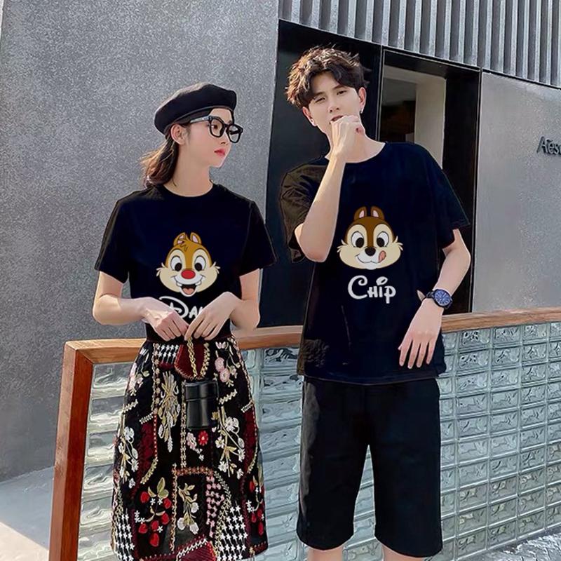 ディズニー チップとデール 半袖シャツペアｔシャツ Tシャツ トップス カットソーメンズレディース 恋人 お揃い ご夫婦 友達カップル ペアルック 春夏 Couple751 ララshop 通販 Yahoo ショッピング