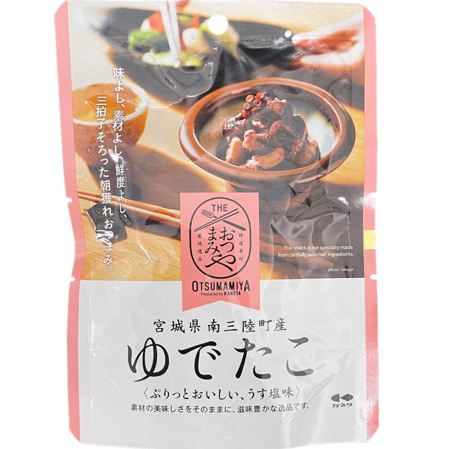 送料無料 ゆでたこ 60ｇ入12袋セット 水たこ 宮城県 南三陸町産 カネタ ツーワン 爪楊枝つき おつまみや カブセンターpaypayモール店 通販 Paypayモール