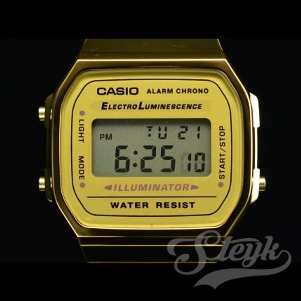 CASIO（カシオ） 腕時計 デジタル A168WG-9 【メール便対応可】 : LALA
