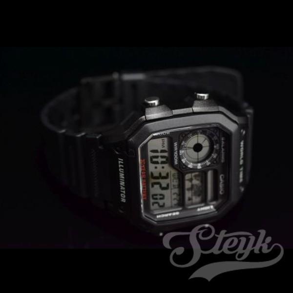 CASIO（カシオ） 腕時計 デジタル AE-1200WH-1A【メール便対応可