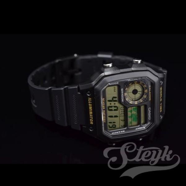 CASIO カシオ 腕時計 デジタル AE-1200WH-1B 【即納】 - メンズ腕時計