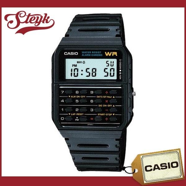 CASIO カシオ 腕時計 デジタル カリキュレーター CA-53W-1 【メール便対応可】｜lalastore
