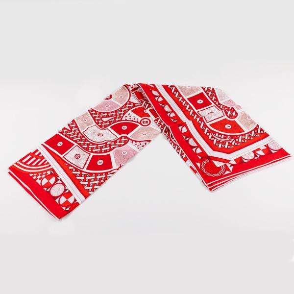 希少エルメス　HERMES　スカーフ「 カレ 」63マスの世界旅行 新品　未使用 美品 エルメス スカーフ カレ90 シルク100% 63マスの世界旅行 LE