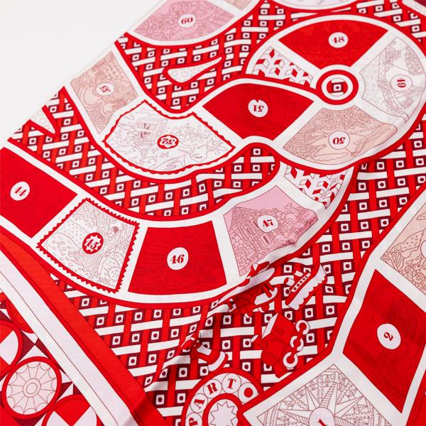 HERMES エルメス カレ90 63マスの世界旅行 : LALL-COLLECTION