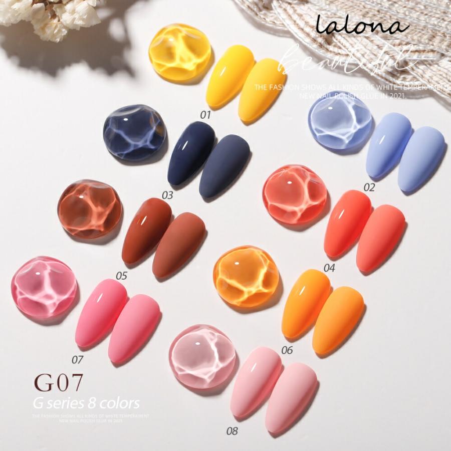 ラローナ [ LALONA ] ベーシックカラージェル ( G07 ) ジェルネイル/ネイル/セルフネイル/サロンネイル/ジェルアート | ブランド登録なし | 01