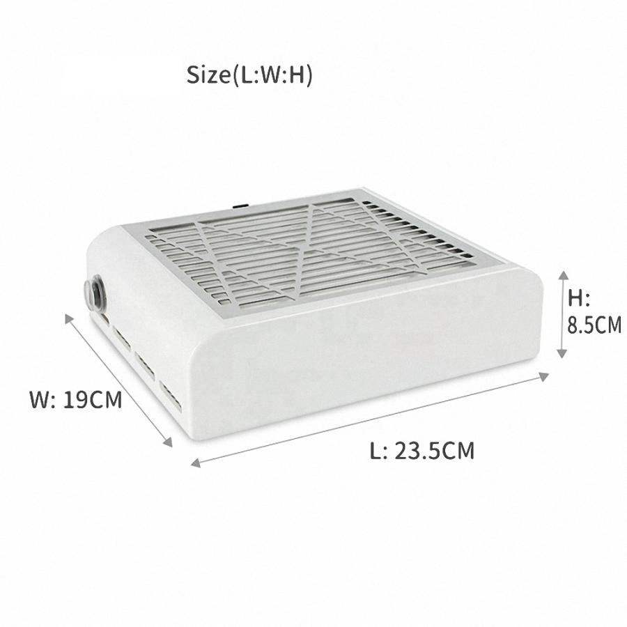 ラローナ［ LALONA ］ハイパワー ネイル集塵機  ( 60W ) ジェルネイル/スカルプネイル/ネイルダスト / カービング / ダスト集塵 / ジェルオフ / 研磨の画像