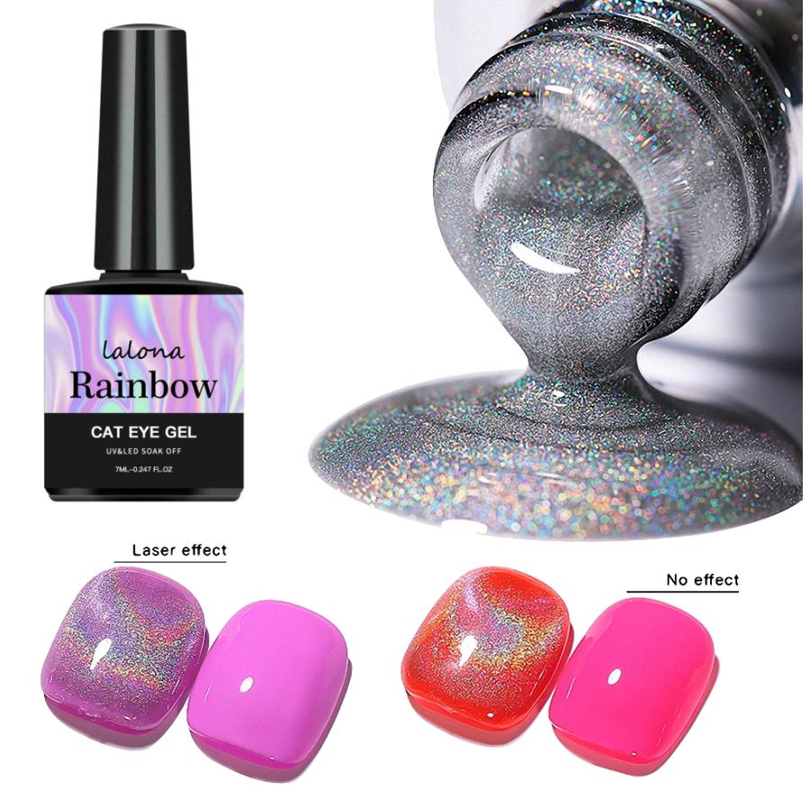 Lalona ラローナ レインボーキャットアイジェル 7ml ジェルネイル ラメジェル マグネットジェル 韓国キラキラネイル Gel O 005 Lalona 通販 Yahoo ショッピング