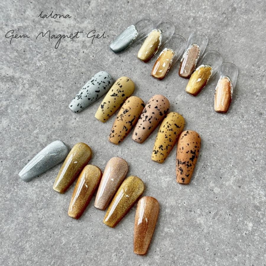 ラローナ [ LALONA ] GEMマグネットジェル ( Autumn ) 7ml 微粒子