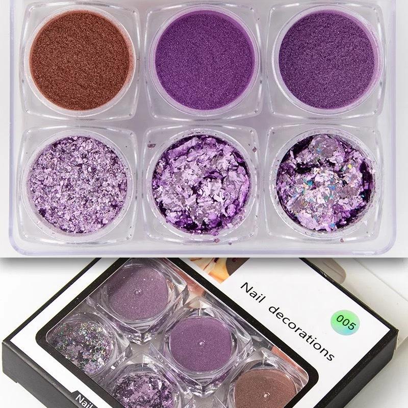 ラローナ [LALONA] ミラーパウダーセット ( 7type ) ジェルネイル