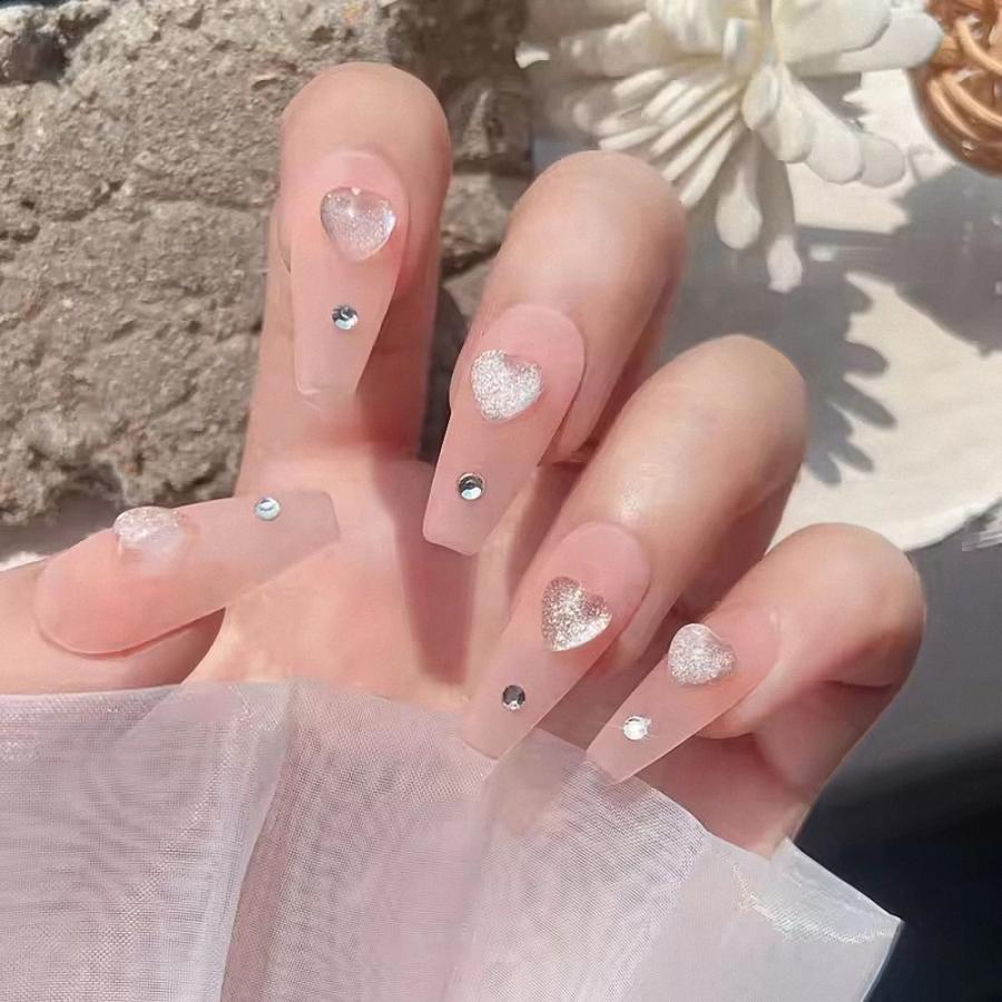 ラローナ [ LALONA ] グリッター入ハートパーツ ( 2種から )ジェル