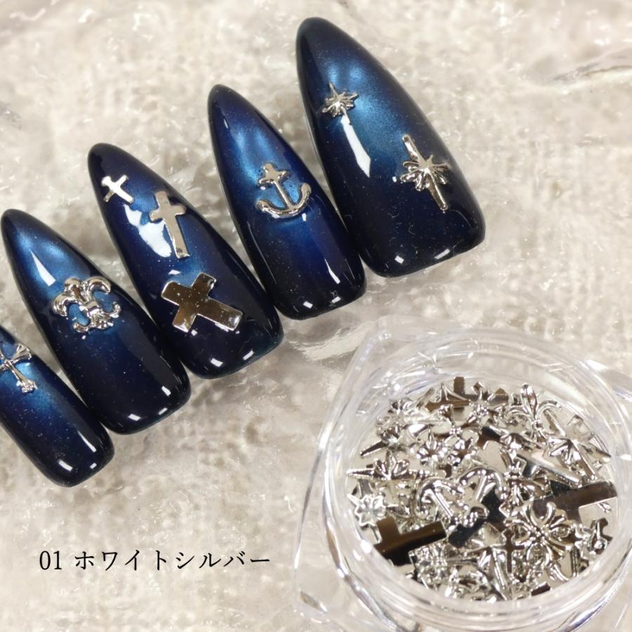 ネイルパーツ lau ネイル パーツ クローバー メタルパーツ アクセサリーパーツ 四