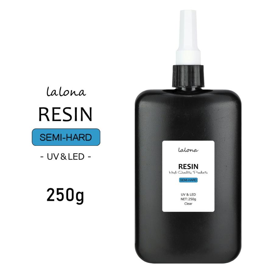 ラローナ Lalona Uv Led 両対応 クラフトレジン液 セミハードタイプ 250g Diyハンドメイドルアー アクセサリー Resin Sh 250 Lalona 通販 Yahoo ショッピング