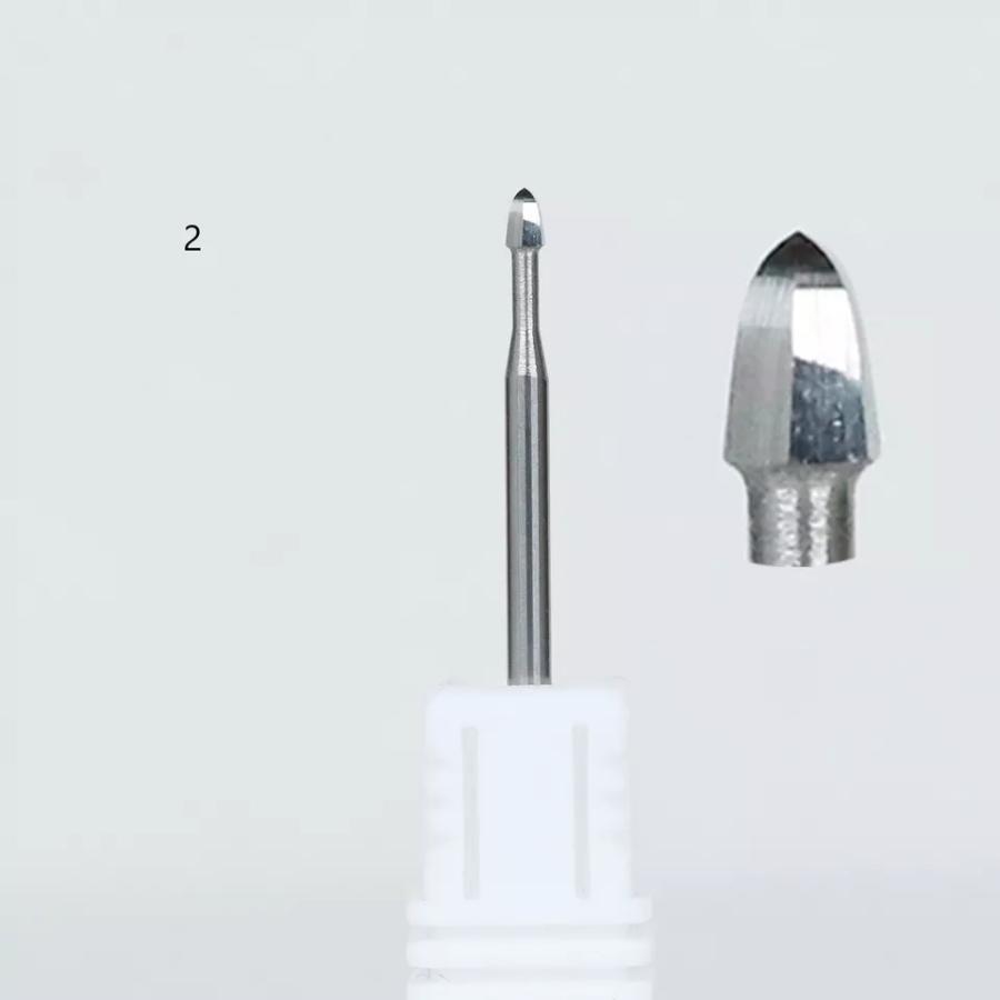 セール [ LALONA ] ソリッドビット ( 6type) ルーズスキン/ルースキューティクル/ネイルマシン/ドリルビット/プロ用 | ブランド登録なし | 02