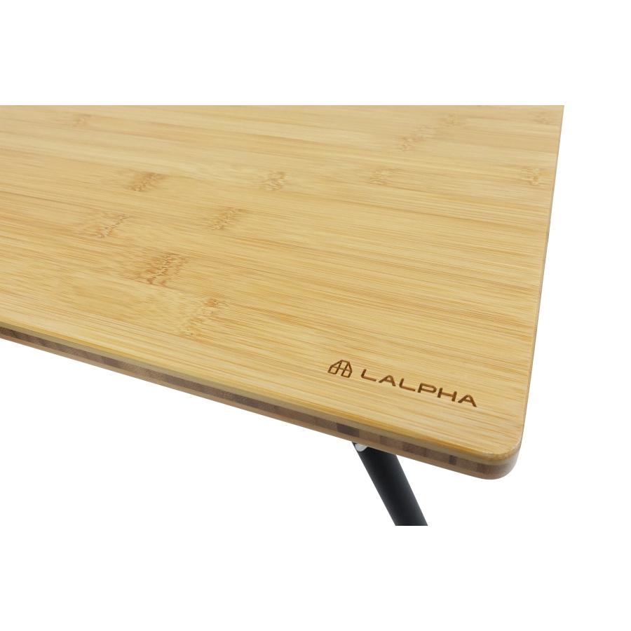 LALPHA ラルファ ウッドサイドテーブル TA-100 折りたたみ アウトドアテーブルの画像