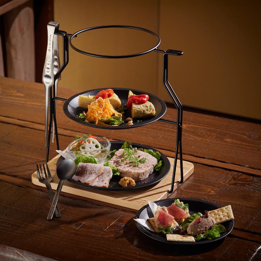 LALPHA ラルファ プレートスタンドセット ティータイム アフタヌーン