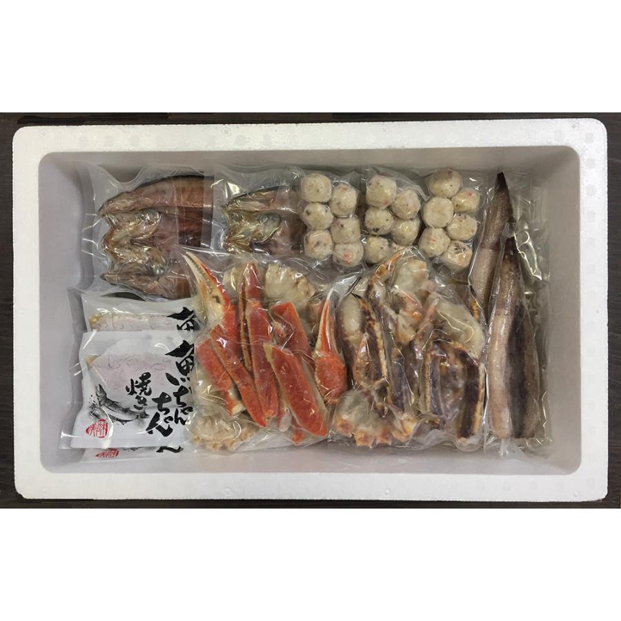 北海道 海鮮浜焼きセット ずわい蟹1 たらば蟹1 帆立8 いか2 冷凍 お取り寄せ ギフト BBQ_2