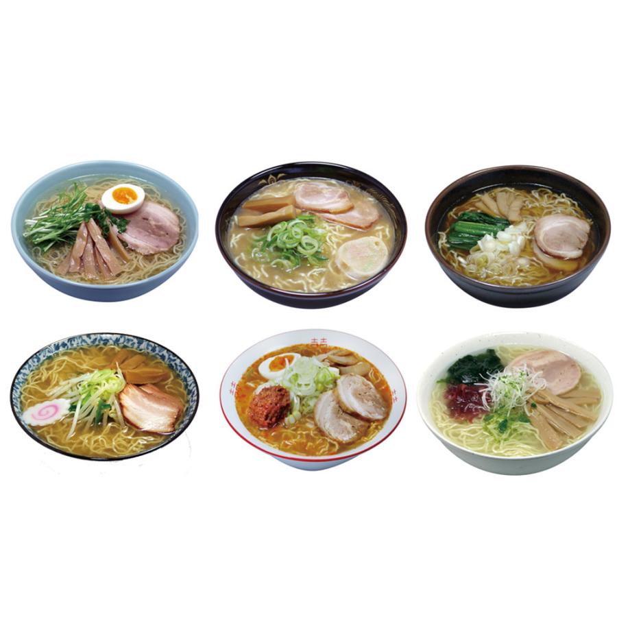 素材旨麺 東北セット 24食 （青森魚介豚骨醤油×4、秋田醤油×4、岩手磯塩×4、山形味噌×4、宮城辛味噌×4、福島鶏塩×4）_2