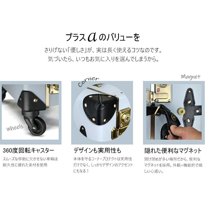 キャリーバッグ トランクケース S スーツケース Sサイズ キャリーケース 軽量 小型 トランク 海外 国内 旅行 かわいい 女子旅 オシャレ HANAism【NN-S】の画像
