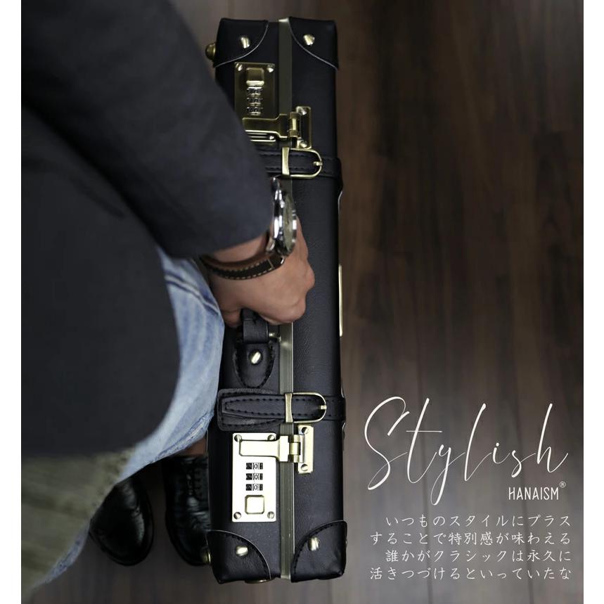 アタッシュケース アルミフレーム ビジネスバッグ メンズ ブリーフケース メンズ ダイヤル錠 書類 書類ケースロック付き HANAism 【NNTC】の画像