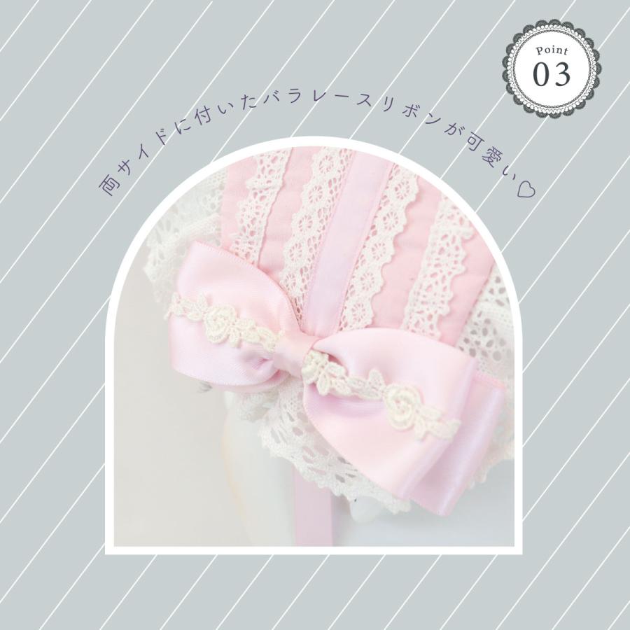 JupeLapin 薔薇 リボンヘッドドレス ロリータ ロリィタ レース リボン