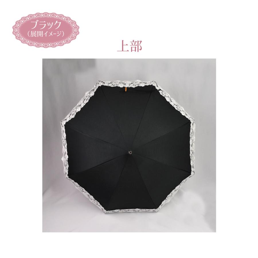 雨対策 傘 日傘 完全遮光 長傘 晴雨兼用 一級遮光 47cm 遮熱