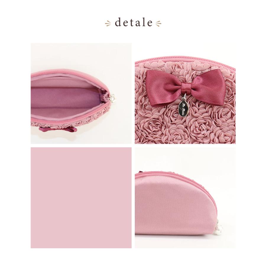 メガネケース 眼鏡ケース レディース ミニローズ 薔薇 ソフト かわいい