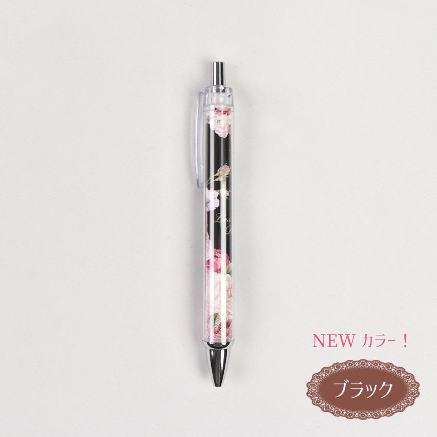プレゼント 薔薇 雑貨 ボールペン かわいい 花柄 ルドゥーテ