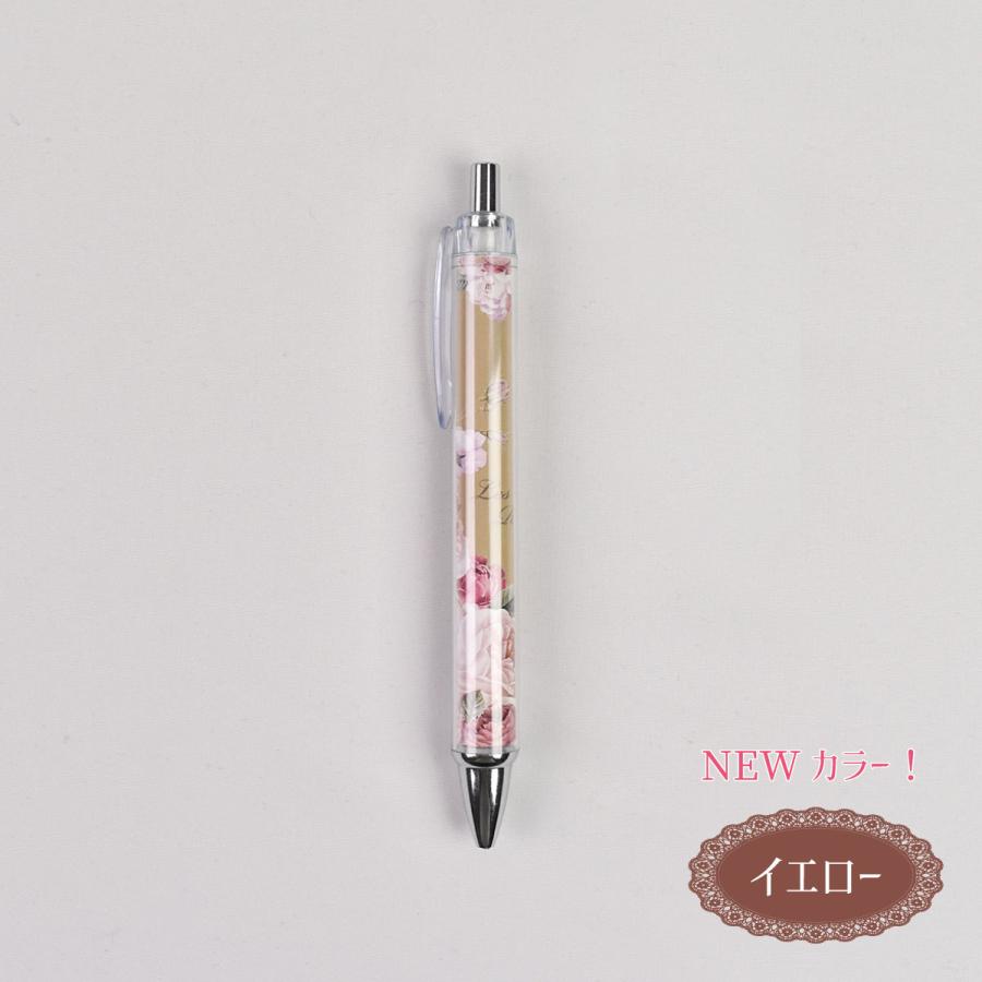 プレゼント 薔薇 雑貨 ボールペン かわいい 花柄 ルドゥーテ