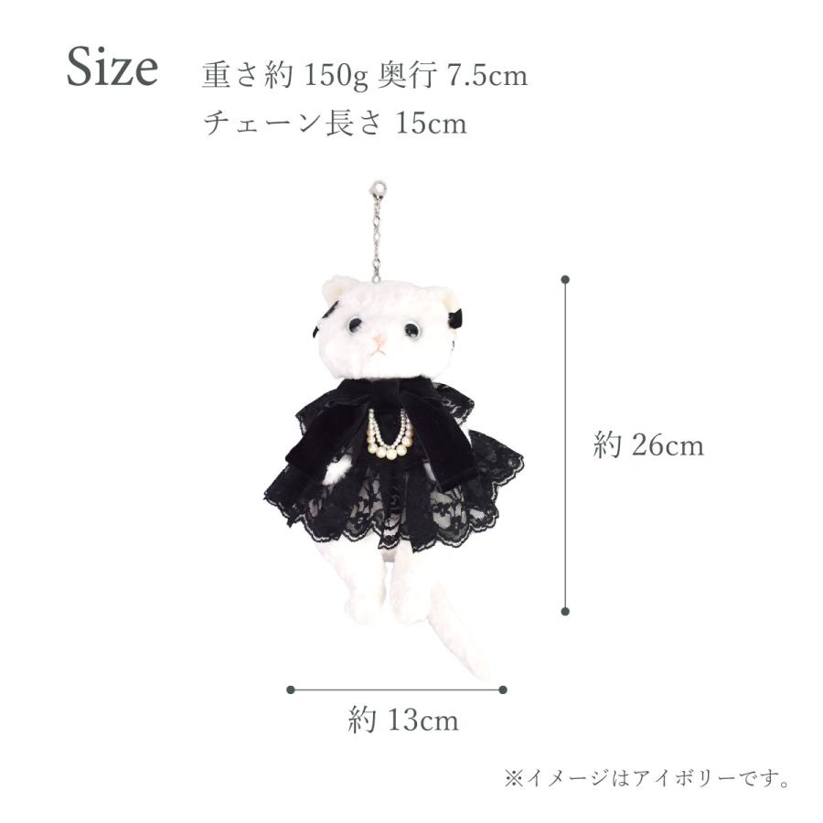 トートバッグ レディース ネコのぬいぐるみ アクセサリー 大きめ
