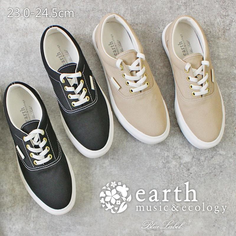 シンプルキャンバス 内羽根スニーカー アースミュージック エコロジー 靴 レディース スニーカー キャンバス ローカット Earth Music Ecology Bluelabel La Luna 丶究極のプレーンパンプス 通販 Paypayモール