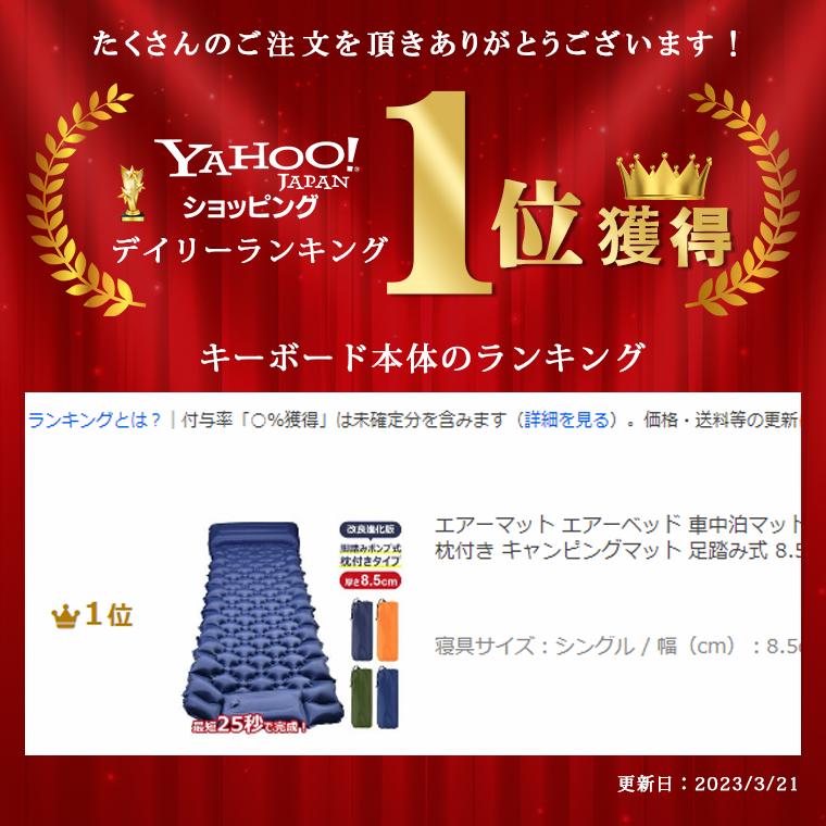 LAMA Store 3280→2980更に5%OFF エアーマット キャンプ 車中泊 足踏み
