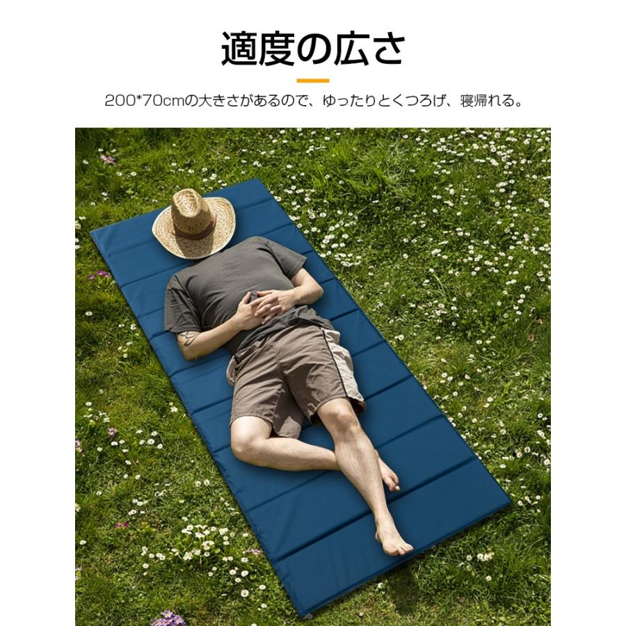 キャンプマット アウトドアマット レジャーマット 折りたたみ マット レジャーシート 両面防水 寝返り可能 滑り止め 収納袋付き 防災グッズ ツーリング A Lama Store 通販 Yahoo ショッピング