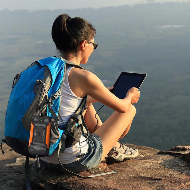 20%OFFで4784円 防災対策 モバイルバッテリー 大容量 63200mAh