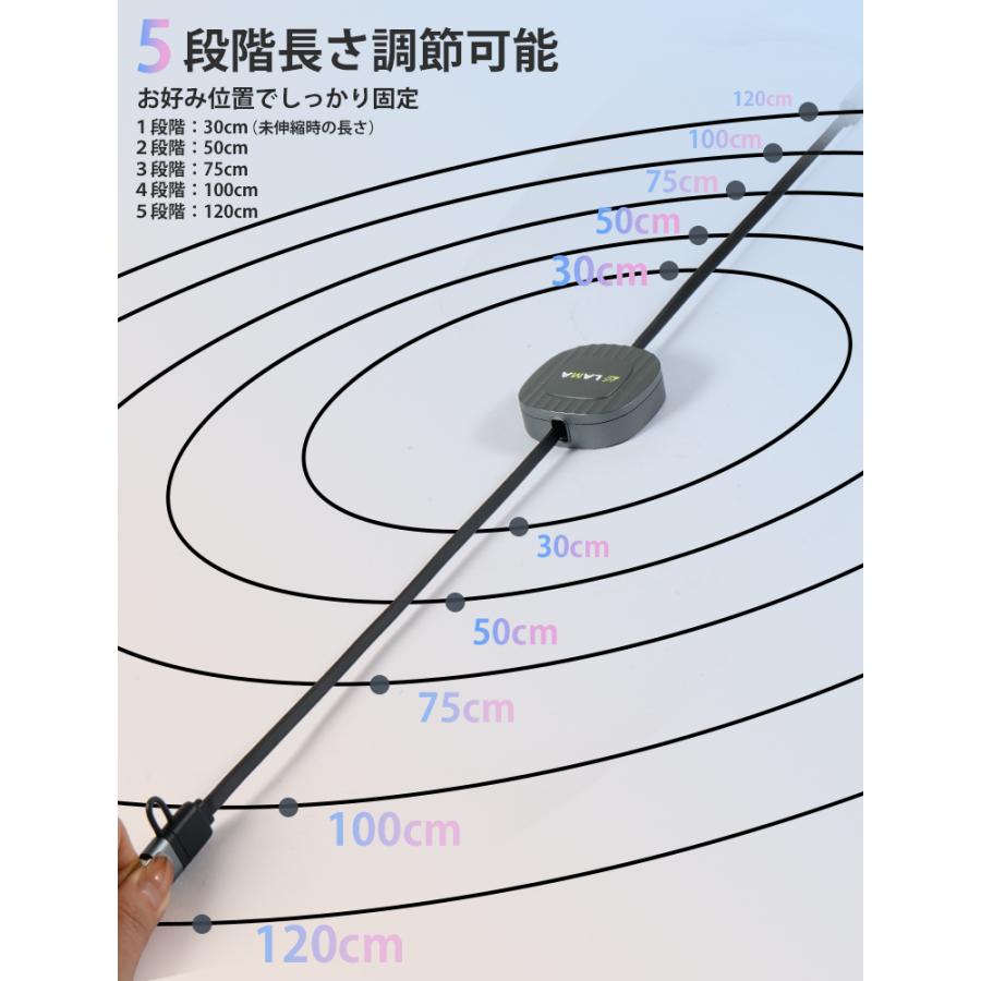 6in1 ケーブル 巻き取り 240W 急速充電 iPhone 充電ケーブル 120cm Type-C to Type-C ライトニングケーブル タイプCケーブル Lightning micro Android |  | 10