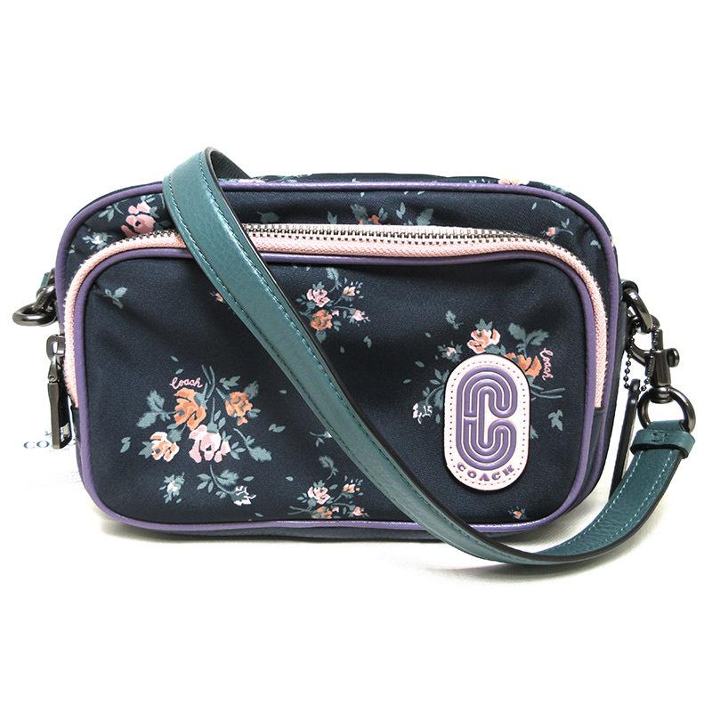 人気が高い コーチ Coach ショルダー バッグ 斜め掛け レディース ネイビー 新品 未使用 レザー ナイロン キャンバス フラワー 花柄 F910 タグ付き ブランドリサイクル マルク 通販 Yahoo ショッピング 公式ストア Skylanceronline Com