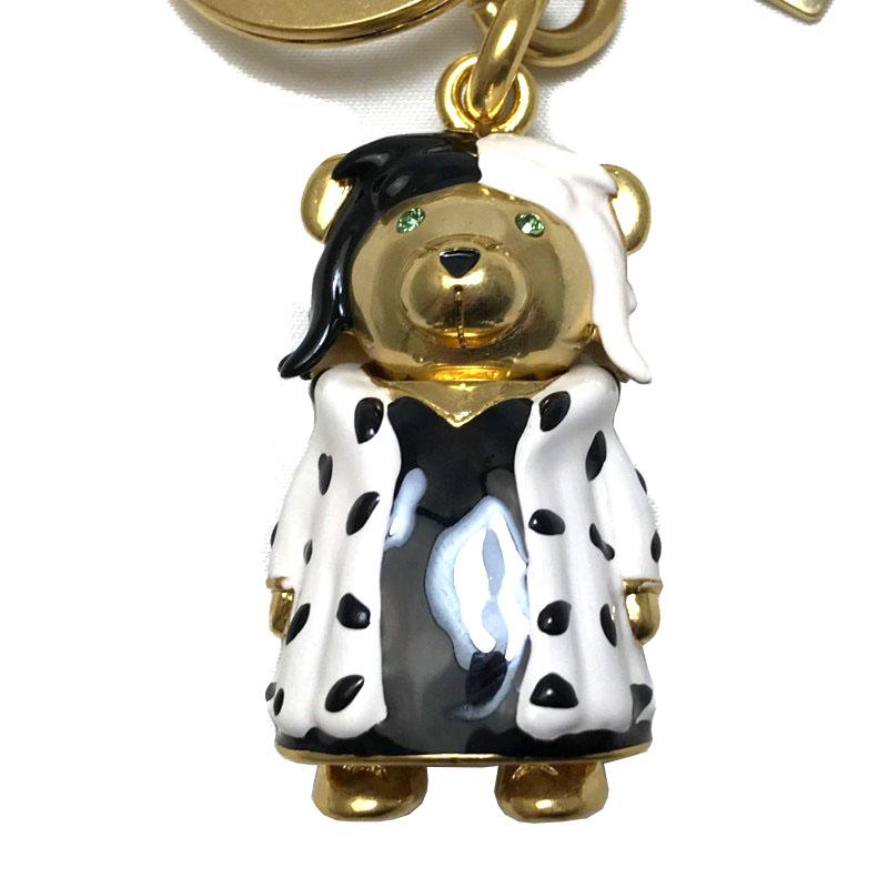 未使用 コーチ COACH ディズニー コラボ ヴィランズ クルエラ ベア