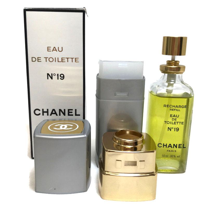 市場 新品同様品 残量たっぷり シャネル No19 オードトワレ EDT 100ml