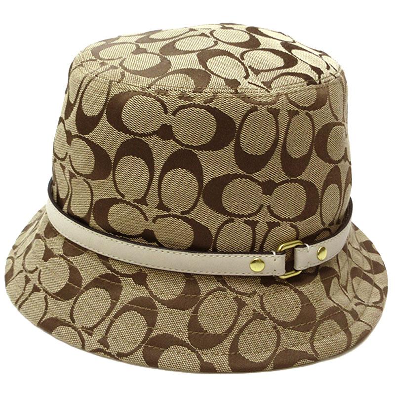 新登場 COACH コーチ レディース ハット 美品 agapeeurope.org