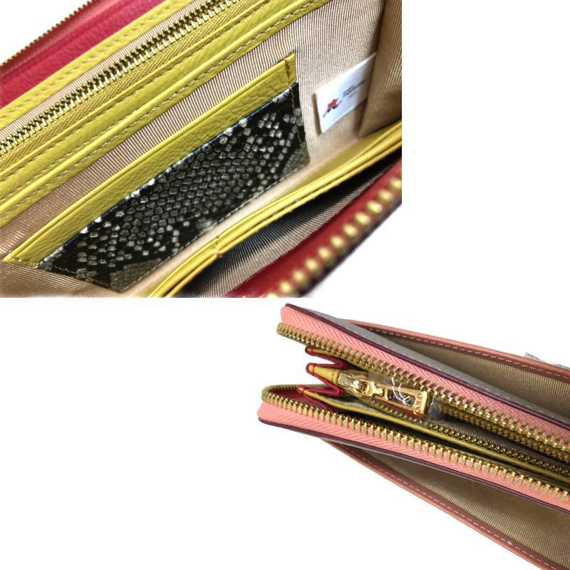 tasse ココセリュックスゴールド 長財布 ラウンドファスナー長財布  