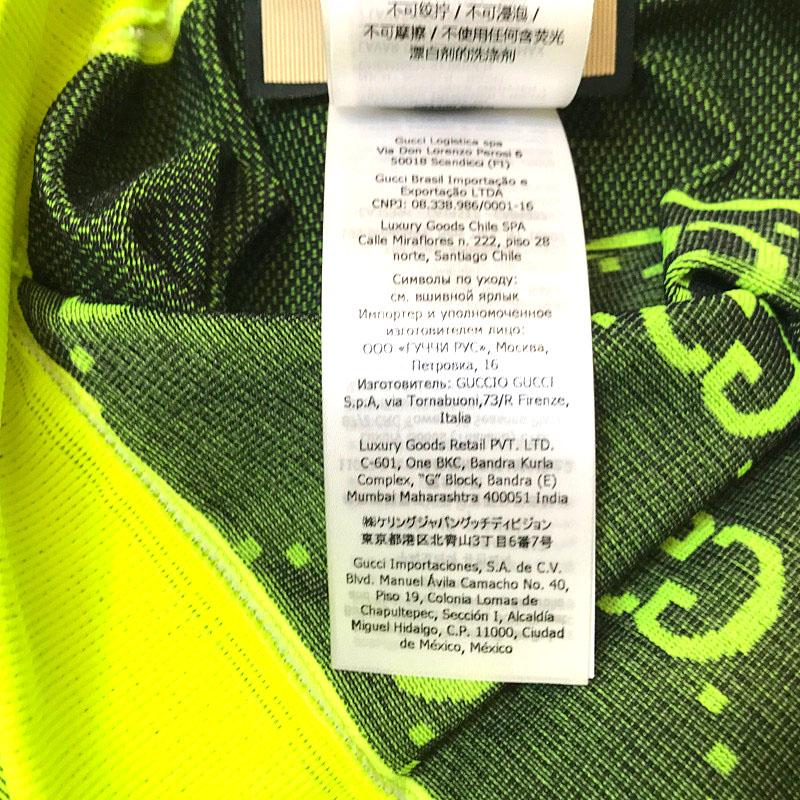 新品未使用☆GUUCIグッチ ネオンカラーロゴレギンス タグあり