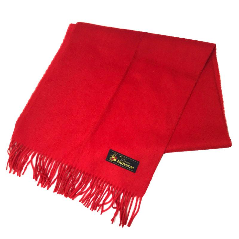 ca$hmere 深喜 ユニバース FUKAKI Universe カシミア マフラー レッド  