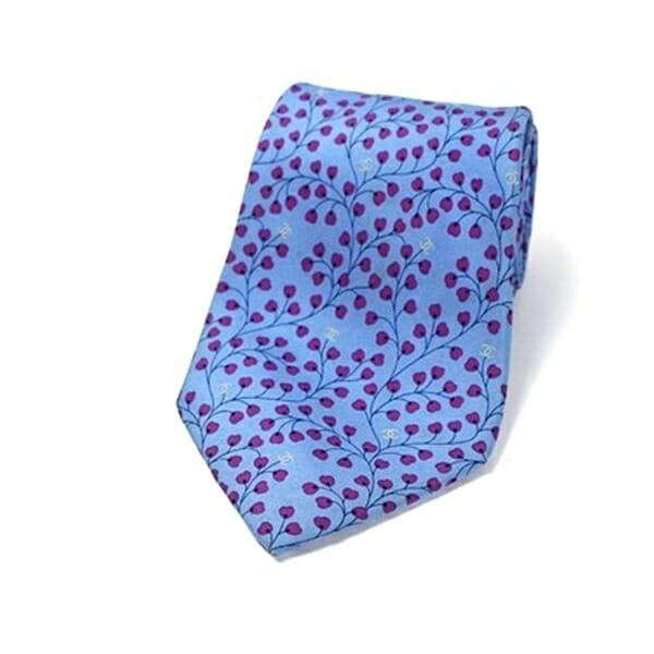 ☆ シャネル シルク ネクタイ チェーン付き 中古 ABランク CHANEL  