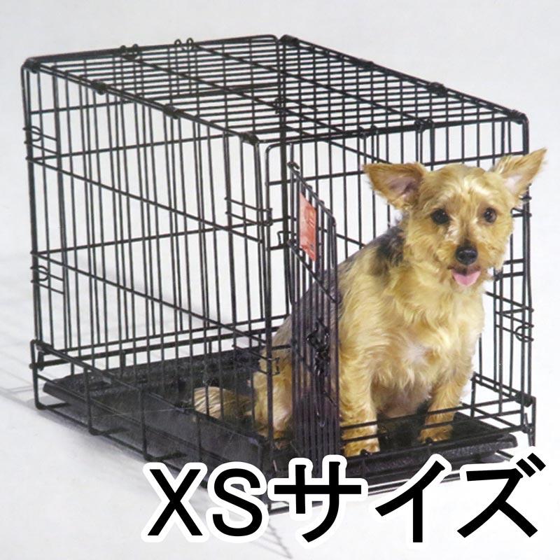 折りたたみ式軽量ペットケージ アイクレイト ペットキャリー XSサイズ アークランズの画像
