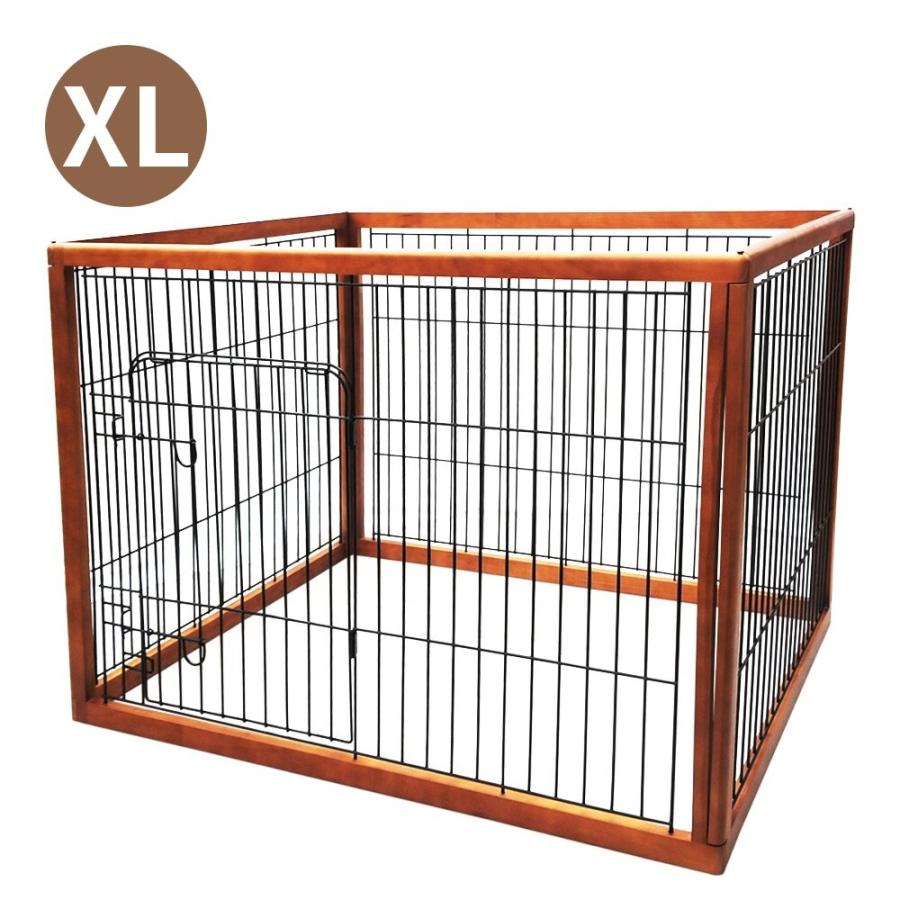 ニューウッディサークル XLサイズ 中型犬・大型犬用 ペットケージ アークランズ「ヤマト家財宅急便」