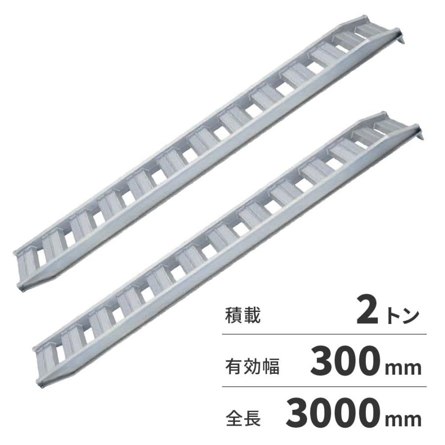 「法人限定」日軽金アクト アルミブリッジ 2本1セット PXブリッジ（アングルフックタイプ） PX20-300-30 「メーカー直送・代引不可・置配不可・配送地域限定」 | 